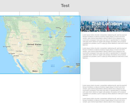 A Low Fidelity Wireframe of the web layout.